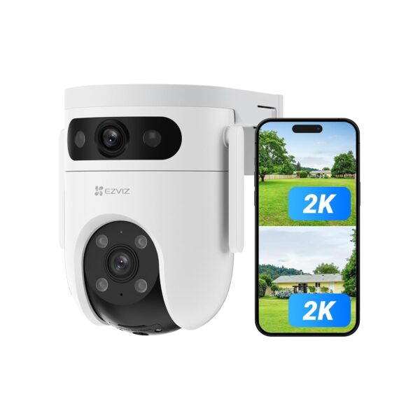 Ezviz 3MP Dual-Lens Pan & Tilt Wi-Fi Camera CS-H9C (3MP+3MP)