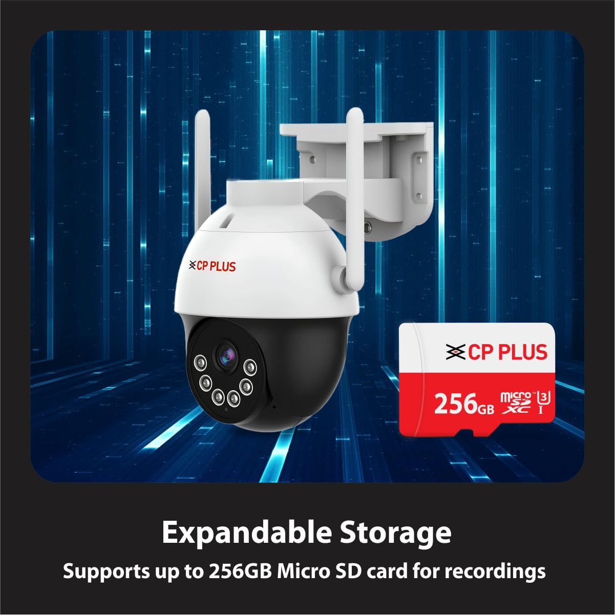 CP PLUS EZ-S35T 3MP 4G PT Camera | SIM Based Outdoor Security Camera - Image 4