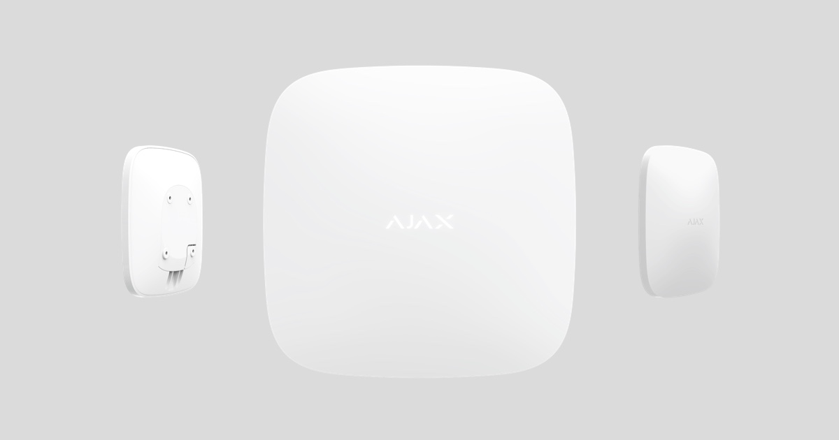 AJAX Hub Jeweller Wireless Security Control Panel | Smart Alarm Hub | Ethernet & Dual SIM | Supports 100 Wireless Devices - Image 2