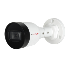 CP PLUS CP-UNC-TA21L3C-Q 2MP Network IR Bullet Camera with Built-in Mic | Full HD IP CCTV Camera | PoE | 30m IR Night Vision
