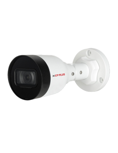 CP PLUS CP-UNC-TA21L3C-Q 2MP Network IR Bullet Camera with Built-in Mic | Full HD IP CCTV Camera | PoE | 30m IR Night Vision