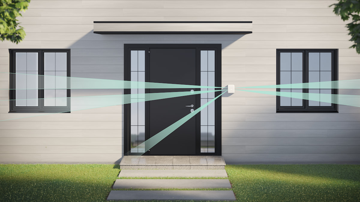 Ajax DualCurtain Outdoor Jeweller Wireless Bidirectional Curtain Motion Detector | Outdoor Perimeter Security Sensor - Image 3